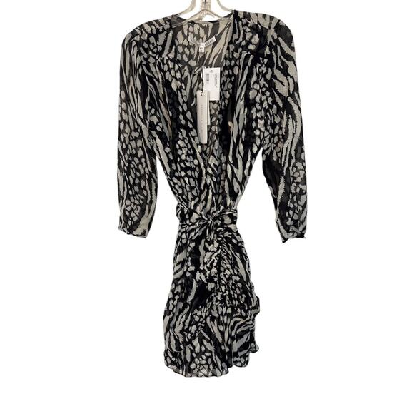 NWTGS VERONICA BEARD Kyla Silk Minidress SZ 6 RT $595 - Picture 2 of 5